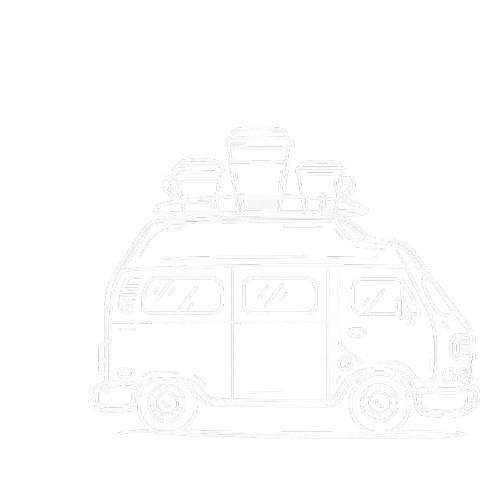 Cold Start Café van sketch